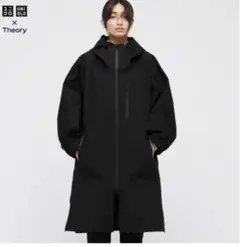 ユニクロ セオリーUNIQLO×theory ブロックテックコート ロングコート