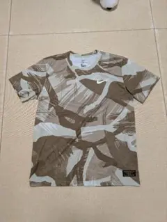ナイキ　カモ柄　DRI-FIT　Tシャツ　sizeL　NIKE