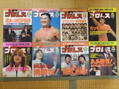 週刊プロレス8冊