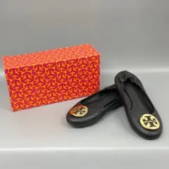 美品 Tory Burch トリーバーチ フラットシューズ バレーシューズ 26