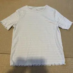 ユニクロ　薄い水色　Tシャツ 150
