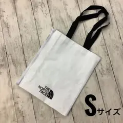 THE NORTH FACE トートバッグ ノースフェイス エコバッグ 白×黒S