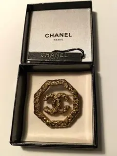CHANEL シャネル ヴィンテージブローチ 未使用品 美品