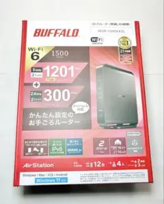 新品・未使用 【BUFFALO Wi-Fiルーター WSR-1500AX2L】