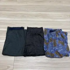 【3点セット】 ユニクロ　ステテコ　Mサイズ　エアリズム　パジャマ　ルームウェア