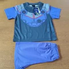 W☆新品☆バズライトイヤー☆パジャマ☆半袖・半パンツ☆サイズ１００ｃｍ☆中紫色☆