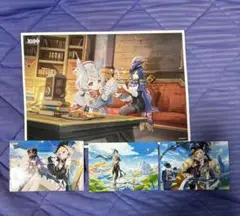 原神　ファミ　ブロマイド　プリント