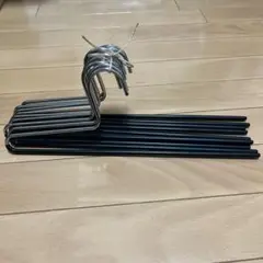 mawaハンガー　パンツ　スラックス　ブラック