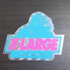 (縦7.5cm横9cm) エクストララージ XLARGE ステッカー レア