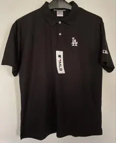 LAドジャース 半袖ポロシャツ　 L Lサイズ
