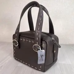 【新品未使用】Hamano TOKYO/濱野 東京　スクエア ハンドバッグ　ミニ