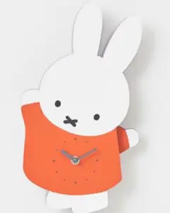 スタディオクリップ　ミッフィー　手振り壁掛け時計