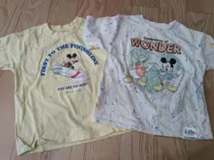 リトシー ミッキーマウス Tシャツ 2枚セット 110cm