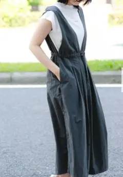 ✨新品タグ付✨アーバンリサーチ グラミチ アクティブナイロンサロペット 黒 М