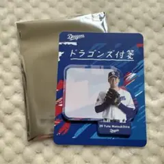 中日ドラゴンズ ドラゴンズ シークレット付箋 松木平 優太 選手
