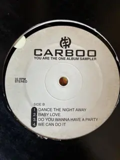CARBOO YOU ARE THE ONE ALBUM SAMPLER