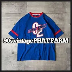 USA製 90s PHATFARM Tシャツ リンガーネック ナンバリングy2k