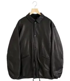 【最安値】25ss COMOLI ペーパーレザーコーチジャケット　サイズ2 ペーパーレザー コーチジャケット | COMOLI(コモリ) / アウター