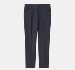 PLST リネンブレンド スティックパンツ XXS ネイビー
