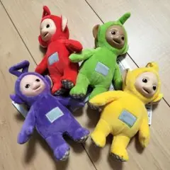 テレタビーズ　マスコットボールチェーン　全種　4種セット　ぬいぐるみ