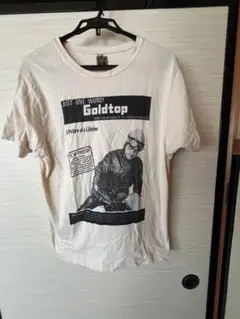 Goldtop プリントTシャツ Lサイズ ホワイト　ロッカーズ