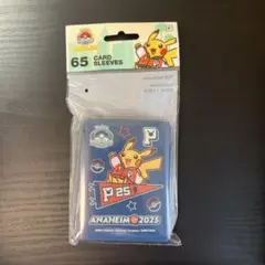 WCS2025 アナハイム限定　スリーブ　ピカチュウ　青