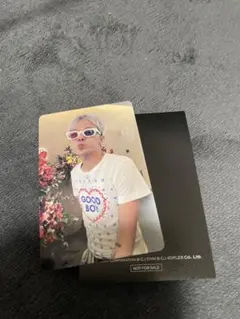 G-DRAGON映画特典　フォトカード