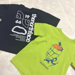 モンベル　ノースフェイス　Tシャツ　110