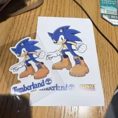 Timberland SEGA SONIC THE HEDGEHOG ステッカー