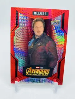 2022 UD Marvel RED PRISMスター・ロード クリス・プラット