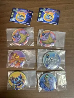 ドラクエウォーク　こころSの缶バッジ6個セット【袋保管】