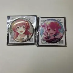 プロセカ　グリッター缶バッジ　桃井愛莉　2点セット　41C 42C