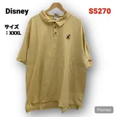 【即購入OK】Disney 半袖ポロシャツ サイズXXXL イエロー