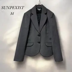 《サンペックスイスト》SUNPEXIST 美品テーラードジャケット M グレー