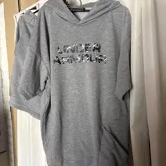UNDER ARMOUR グレー パーカー XL