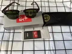 美品 RayBan RB3016 レイバンサングラス べっ甲