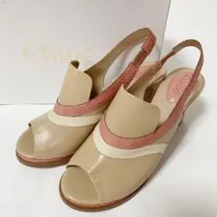 Chloe クロエ ハイヒール サンダル スリングバック 36 1/2 美品