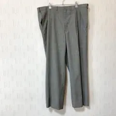 DURBAN（ダーバン）センタープレスパンツ　グレーチェック　シンプル　普段着