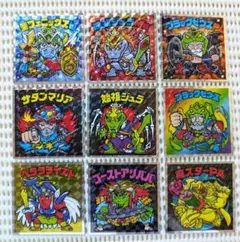 ヘッドだらけのビックリマン シークレット3枚 ノーマル6枚