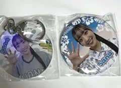 ★西武ライオンズ★bluelegends Sana 缶バッジ　キーホルダー