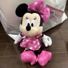 ミニー　ぬいぐるみチャーム　ミニーの日　ピンク