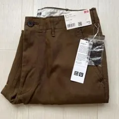 UNIQLO U レギュラーフィットチノ brown W79