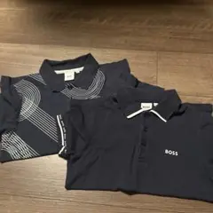 BOSS ネイビー ポロシャツ 2枚セット