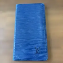 ルイヴィトン　エピ　ブルー　札入れ