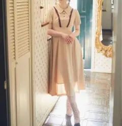 未使用　メゾンドフルール　カノン　真っ直ぐ歩けるワンピース