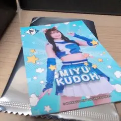 工藤心優【非売品】キツネダンス2025 ファイターズガール　トレカ　おまけ外箱付