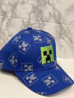 Minecraftキャップ 青
