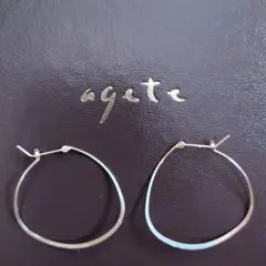 agete アガット フープピアス