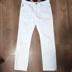 BLACK LABEL ストレートデニム 76　ホワイト