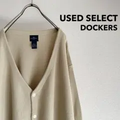 【SALE】古着“DOCKERS” Acrylic Cardigan